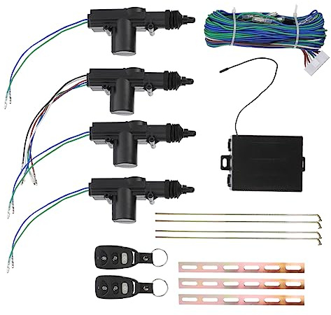 Ciieeo Vehicle Central Lock System with Remote Control Easy Install Car Security Lock Door Door Vehicles Durable Central Locking