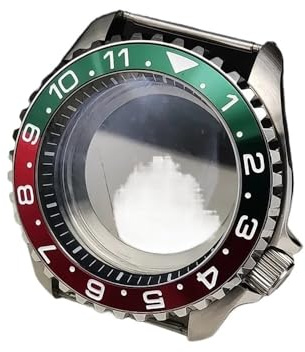NLNKDTDPAK 42MM klockfodral SKX-fodral med safirspegel Passar for Seiko herrklocka del for 007 Klockmodifieringsdelar for NH35 NH36 urverk(691-11)