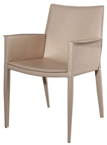 Fink [BRK] [DL] John/Stuhl,recy.Leder,Champagner/H.82cm,L.59cm -
