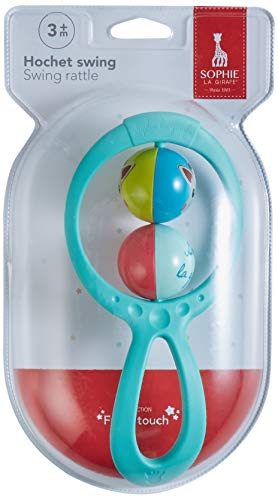 Rassel Swing Sophie die Giraffe (Farbe zufällig)
