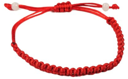 Red String Protection Bracelet - Adjustable Handmade Kabbalah Red Thread Amulet for Good Luck, Success, and Prosperity - Traditional Evil Eye Protection Jewelry Gift for Women, Men, and Kids