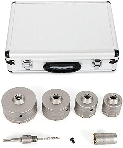 SDS Plus Scie cloche pour marteau perforateur, béton, brique, pierre, adaptateur béton Ø 40 / 68 / 80 / 100 / 120 mm