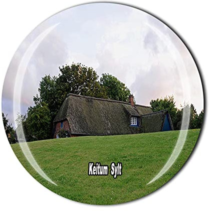 Keitum Sylt Germany Kühlschrankmagnet Touristen Souvenir Geschenk Sammlerstücke Kühlschrank Kristall Magnet Aufkleber
