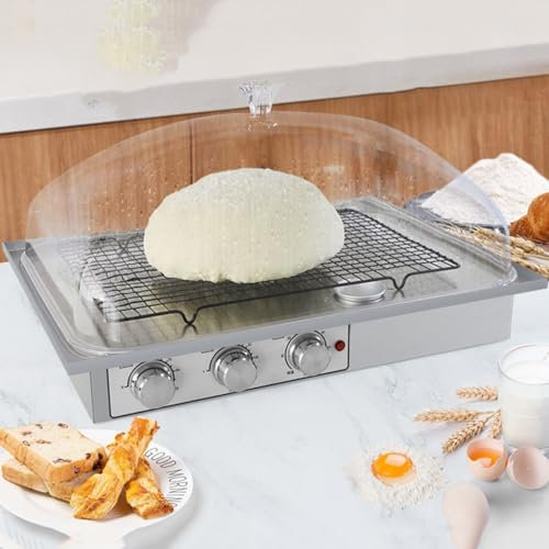Machine de fermentation de pain au levain, étuve de pâte avec chauffage, machine de fermentation de pain, kit d'outils de fabrication de pain réutilisables,590×430×300mm