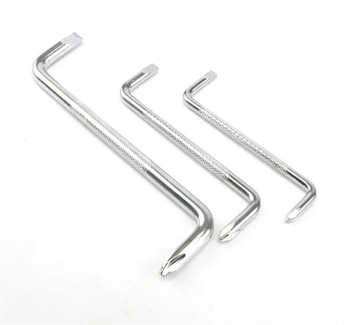 FUGGY Z-Type Screwdriver Dual-purpose L-Shaped 90-Degree Right-Angle Elbow Bend Phillips/Slotted With Magnetic Short Screwdriver