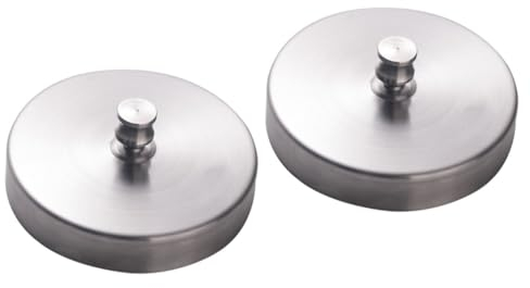 BESPORTBLE 2pcs Stainless Steel Burger Press Mold Food Grade Patty Maker for Evenly Shaped Burgers for Bbqs Picnics and Parties Shape Design for Patties