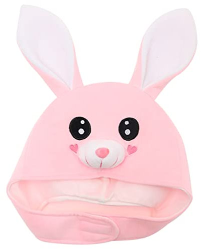 CIYODO Bunny Hat Plüsch Kaninchen Mütze Mit Ohren Lustiges Kostümzubehör Für Ostern Fotorequisiten Und Cosplay Gemütlich Und Warm Für Partys Und Familienfeiern