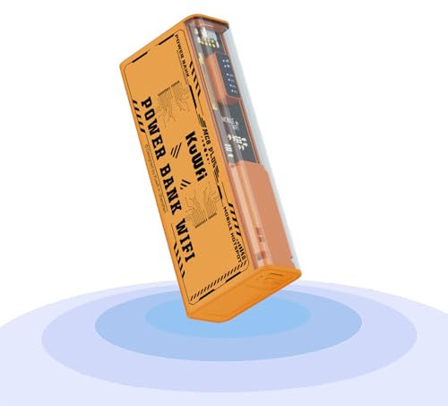 KuWFi Routeur 4G SIM, Box 4G LTE 150Mbps, Pocket WiFi Portable, Routeur Mobile 4G WiFi Portable, Modem 4G Débit, Hotspot 4G, 8000mAh Batterie Rechargeable, Partage WiFi Jusqu'à 10 Appareils