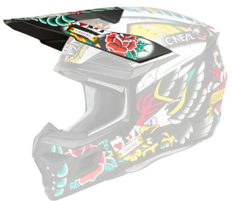 Visor 3SRS Youth Helmet Inked Multi