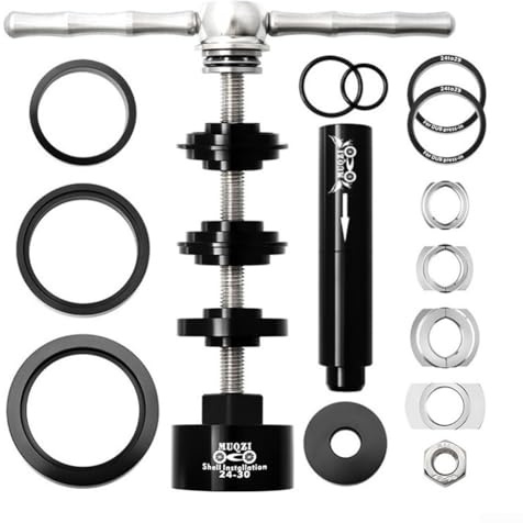 Kit de extracción de montaje de soporte inferior de aleación de aluminio para rodamientos BB86/30/91/92/PF30 (juego de herramientas)
