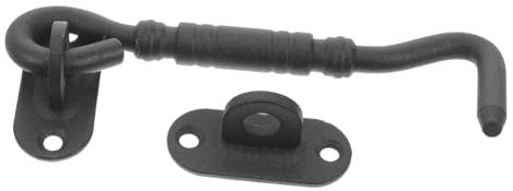 OSALADI Hook and Eye Latch Tür Und Fensterverriegelung Installieren Vielseitig Einsetzbar Für Scheunentüren Fenster Und