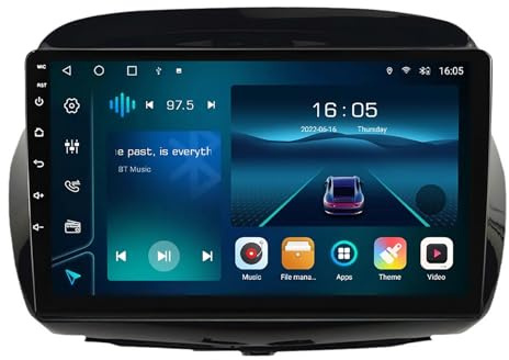 Radio estéreo BOBOBH de doble DIN con Android 13 y Bluetooth para Honda Edix FRV 2004-2009, pantalla táctil de 10 pulgadas, control de voz, Carplay, wifi, control en el volante, USB, GPS (S2 2G+32G)