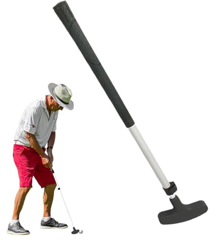Junior Golf Putter – justerbar barngolfklubb, lättviktslegering | ergonomiskt greppdesign bärbart träningsverktyg, Durablle Build för barngolvavträning, inomhuslek utomhus kul