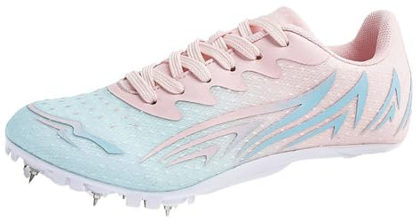 sekiueo Leichtathletikschuhe Männer Frauen Spikes Sprint-Sneaker Rennlauf- Und Sprungtrainingsschuhe Für Jugendliche Jungen Und Mädchen