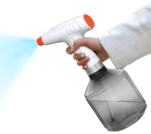 Genérico Eléctrica, Pulverizador Eléctrico De Agua, Pulverizador Automático de 0.9L, Recargable para Plantas de Interior, Jardinería, Flores y Bonsáis