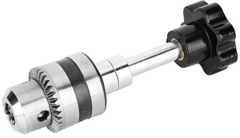 SHUAIGUO Holzbearbeitungshand-Twisted-Bohrer, Aluminiumlegierung Großer Chuck, 1,5-10 Mm Klemmgebiet für Modellherstellung, Präzises Bohrung aus Holz, Horn, Oliven, Walnuss, Plastik