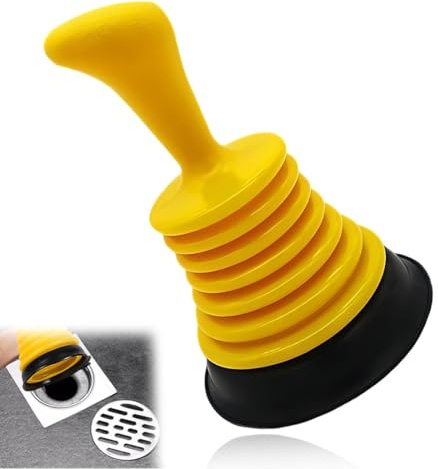 LQUYTA Stura WC a Pressione, Ventosa Sturalavandini, Stura Lavandini e Scarichi Professionale per lavandini, Bagno e Doccia