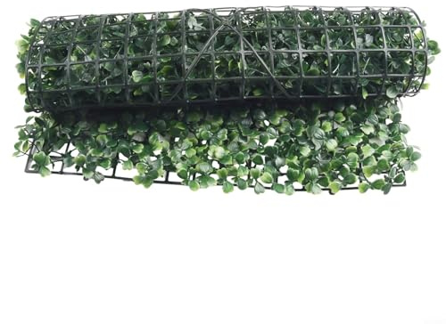 Minhe Simulated Lawn, Stylish Privacy Solution Artificial Plant Walls Foliage Hedge Grass Mat, 40X60cm Greenery Panels
