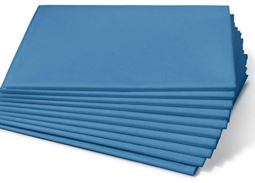 Dr. Güstel Waschfaserlaken Classic Blau 120x210cm 5 Vlieslaken | Auflagen für Kosmetikliegen