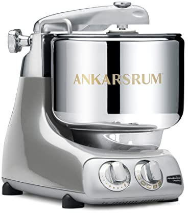 Ankarsrum 6230 SV Assistent Orginal Basis Küchenmaschine, Jubilee Silber