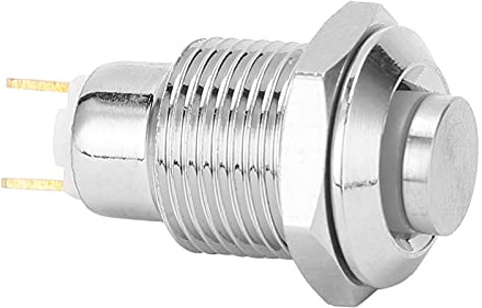 Drucktaster, Schalter Drucktaster Druckschalter Schalter 10 mm Drucktaster für Zugangskontrolle zum Gerätestart