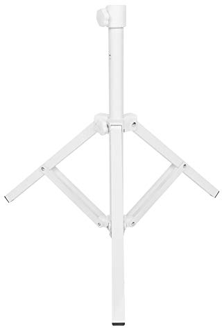 Hapivida Schirmständer, 17,9 Zoll Eisen dreieckig faltbar Sonnenschirmständer tragbar Outdoor Strandschirmständer Halter für Strandgarten, Camping, Angeln