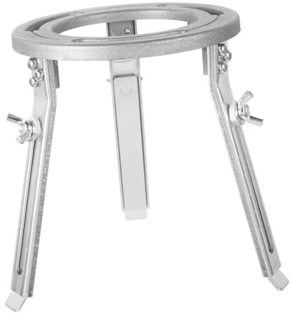 VILLCASE Stativ Brennerlampenhalter Labor Bunsenbrenner Chemie-heizständer Bunsenbrenner Lampe Laborständer Lampe Dekorieren Ölbrenner Alkohollampe Heiz Plattform Aluminiumlegierung