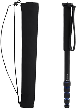 UPQRSG Monopode Extensible pour Appareil Photo, A‑222 Base en Alliage D'Aluminium Trépied Unipod Portable Voyage Léger Monopode Base, pour Appareil Photo Reflex