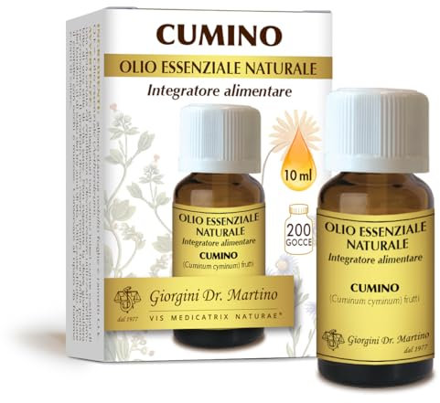 Dr Giorgini CUMINO olio essenziale naturale 10 ml