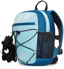 Mammut First Zip 16 | Outdoor Rucksack, für 2- bis 9-Jährige Kinder, Brustgurt mit Signalpfeifer | Cool Blue-Deep Ice, 16 l