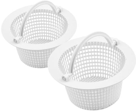 BESPORTBLE 2stücke Pool Skimmer Filterkorb Aus Robustem Feinmaschiges Sieb Für Effiziente Laub Schmutzfiltration Passend Für Poolpumpen Und Schwimmbadskimmer Langlebiges Zubehör Zur Poolreini