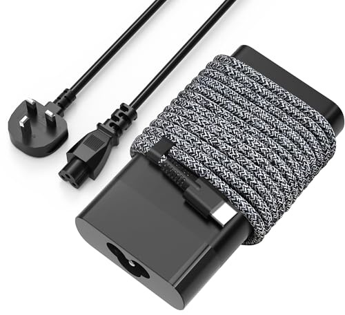 SKOTSLYE 65W USB C Laptop Charger Compatible with HP Spectre/Elitebook | Compatible with HP Spectre x360, Elitebook, Envy, Elite x2, Fast USB-C Charging, Typc C Power Cord
