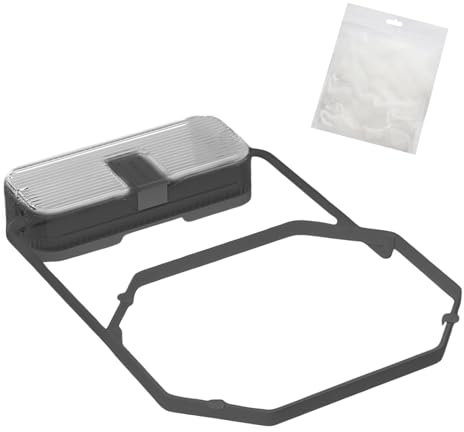 Sink Drain Rack, Drain Strainer Set, Suction Cup Kitchen Filter, 1Pcs Black Suction Cup Filter Frame and 50Pcs Filter Screens Suitable for Kitchen Leftover