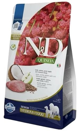 Farmina N&D Quinoa Senior cane Medium/maxi 7 kg
