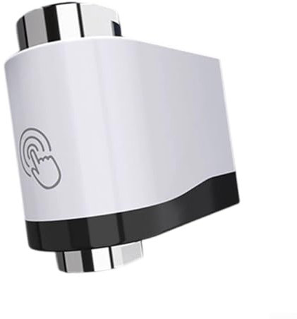 Getdoublerich 1PCS Smart Faucet, Infrared Induction Water Saver Smart Overflow Faucet Sensor Water Saving Device For Home Kitchen Sink Taps(black + white)