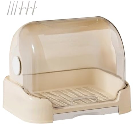Babyflaskorganisatör Förvaringsbehållare För Napp, Bitring, Mugg, Bestick | Nappflasksförvaringsbox med lock Napp Fat Bestick Barns Bänkmatningsskåp En Daglig Dagis