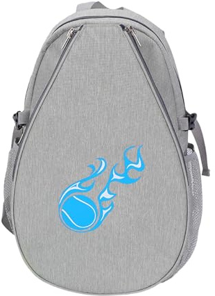 Tennis-Rucksack – Schlägertasche mit mehreren Taschen, leichte Sport-Tragetasche, strapazierfähiger Schlägerhalter, bequeme Badminton-Schultasche für Männer, Frauen, Jugendliche, Outdoor-Training