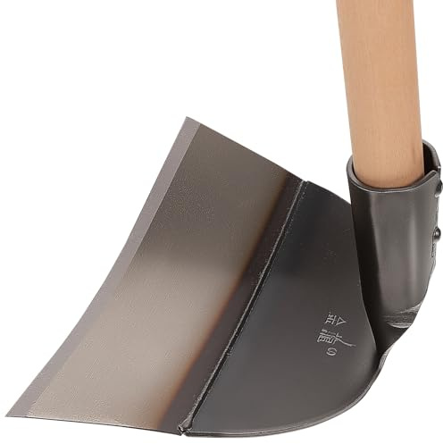 INOOMP Binette de Jardin Acier Inoxydable Robuste sans Manche Outil de Désherbage Binage pour Jardinage Culture et Entretien Du Sol