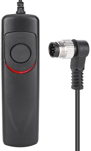 Taidda Control Remoto Disparador para D800 D800E D810 D4 D3 D4S D3X D3S D1H D1X D2H D2XS, Botón de Media Presión para Enfoque Automático, Presione Completamente para Disparar, Adecuado para Cámaras