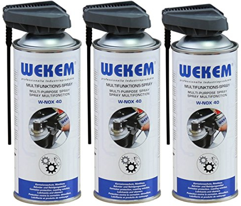 3x 400ml Wekem Multifunktions-Spray WS40
