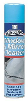 WINDOW MIRROR GLASS CERAMIC CLEANER - NON SMEAR