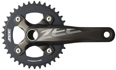 SHIMANO FC-M640 Zee Kurbelgarnitur mit 10 Gängen