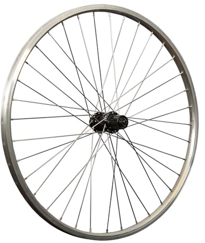 26 Zoll Hinterrad Hohlkammerfelge Shimano 7-11 Fach FH-QC300 Disc Nabe - Silber