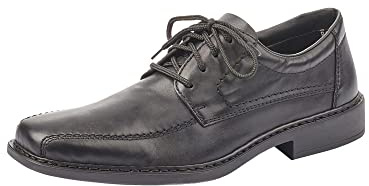 Rieker B0812 - Scarpe Stringate Derby Uomo, Nero (Nero/Schwarz), 42 EU