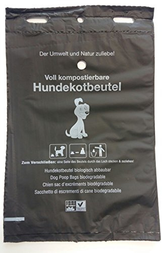 Bio-rim 200 Stück Hundekotbeutel kompostierbar nach EN 13432