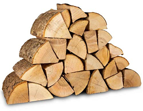 Logpile Ash Kiln Dried Firewood Logs 120kg, Premium British Hardwood | Smokeless, Sustainable, Long Burning, Quick Lighting, Ready to Burn, Fire Logs for Wood Burners, Stoves, Fireplaces, Firepits