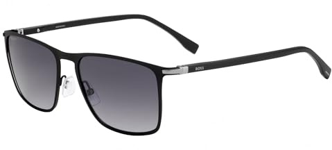Boss Sonnenbrillen 1004/S/IT Matte Black/Grey Shaded 56/17/145 Herren