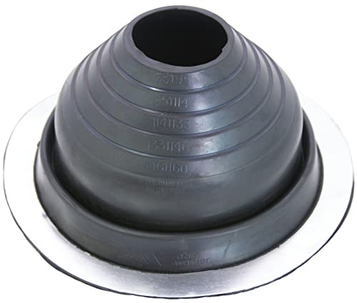 Flexible Dachdurchführung EPDM-Dichtung Manschette gegen eindringendes Wasser Schutz an Schornsteinen Rohre Kabel Paneele Dachdurchführung MASTER FLASH Universal No. 4