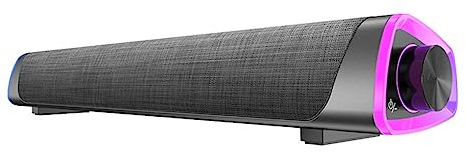 OSALADI Kabelgebundene Kleiner Soundbar Stereo Lautsprecher Für Home Office Und Laptop Dual Lautsprecher Computer Soundbox in Schwarz Für Desktop Und Telefon
