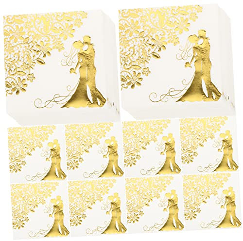 GRIRIW 60 Blatt Packung Partyservietten Dekorative Papierservietten Für Hausbankett